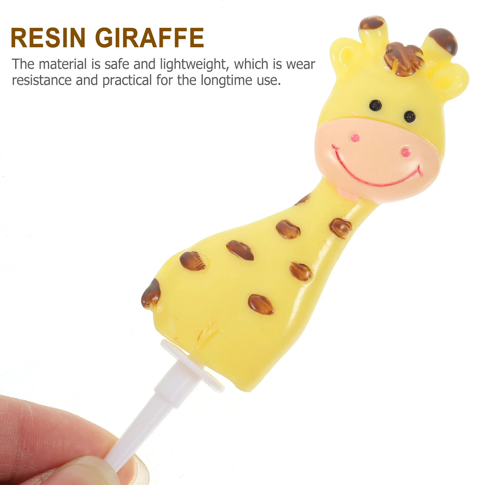 Small Resin Giraffe Cake Topper Decorative Giraffe Cake Decor for Wedding Birthday Party Baby Shower Baking Dessert Decor
Small Resin Giraffe Cake Topper Decorative Giraffe Cake Decor for Wedding Birthday Party Baby Shower Baking Dessert Decor