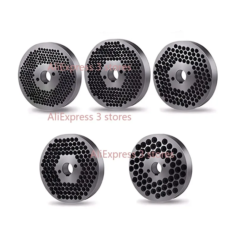 Spare Parts Grinding Die Plate Disc Pellet Mill Stencil For Feed Pellet Machine Fish Cattle Feed Hole Diameter 2.5/3/4/6/8mm
Spare Parts Grinding Die Plate Disc Pellet Mill Stencil For Feed Pellet Machine Fish Cattle Feed Hole Diameter 2.5/3/4/6/8mm