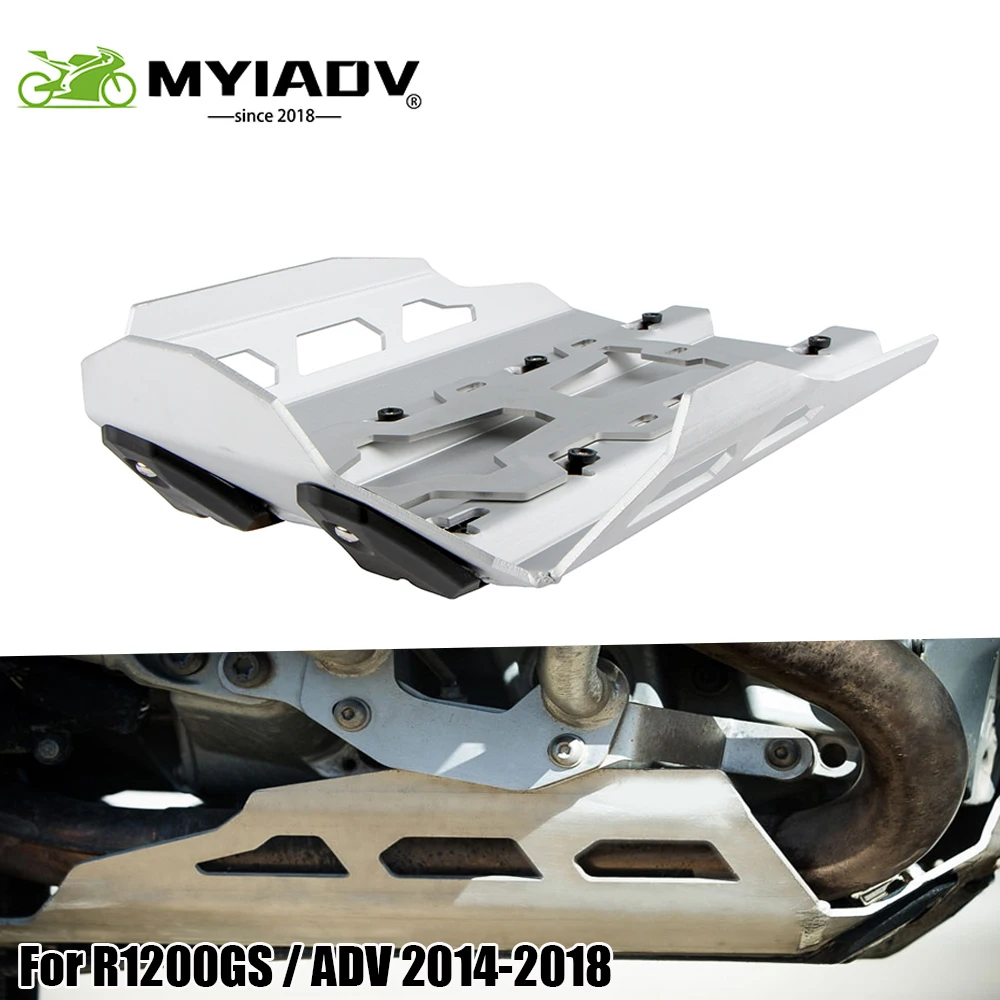 For BMW R1200GS LC ADV R 1200 GS GS1200 2014-2018 Chassis Engine Guard Cover Lower Bottom Skid Plate Splash Chassis Protection