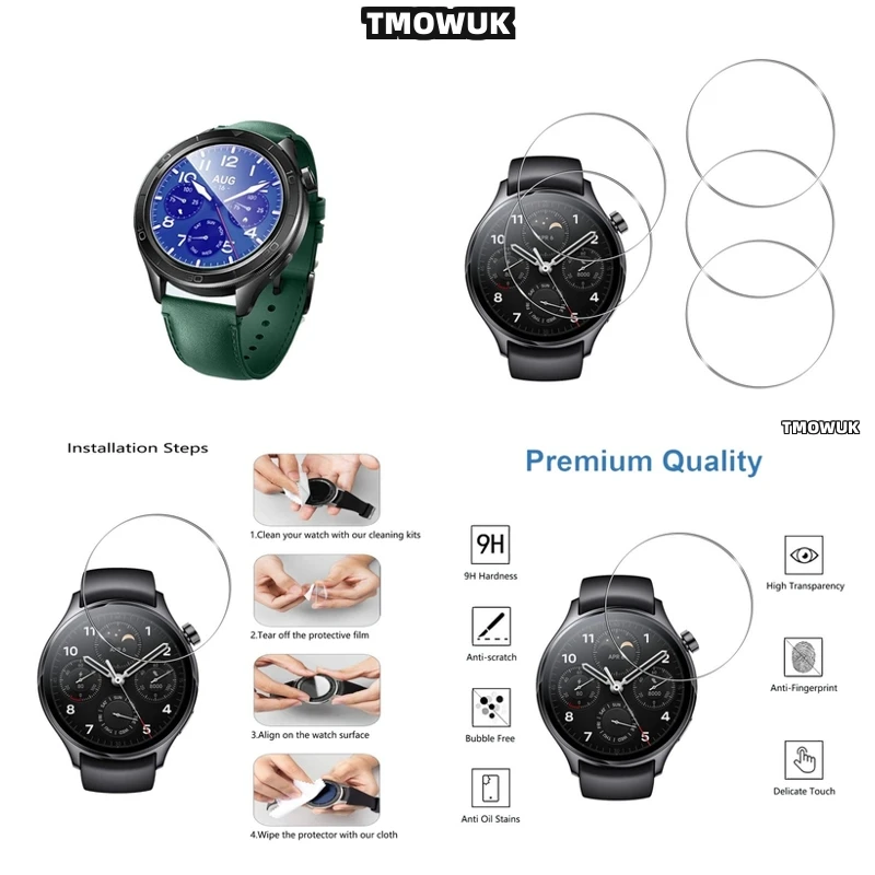 For Xiaomi Watch S4 41mm Haylou Solar Neo - 9H Tempered Glass, Ultra HD, Scratch Resistant, Bubble-Free, Dust-Free Installation
For Xiaomi Watch S4 41mm Haylou Solar Neo - 9H Tempered Glass, Ultra HD, Scratch Resistant, Bubble-Free, Dust-Free Installation