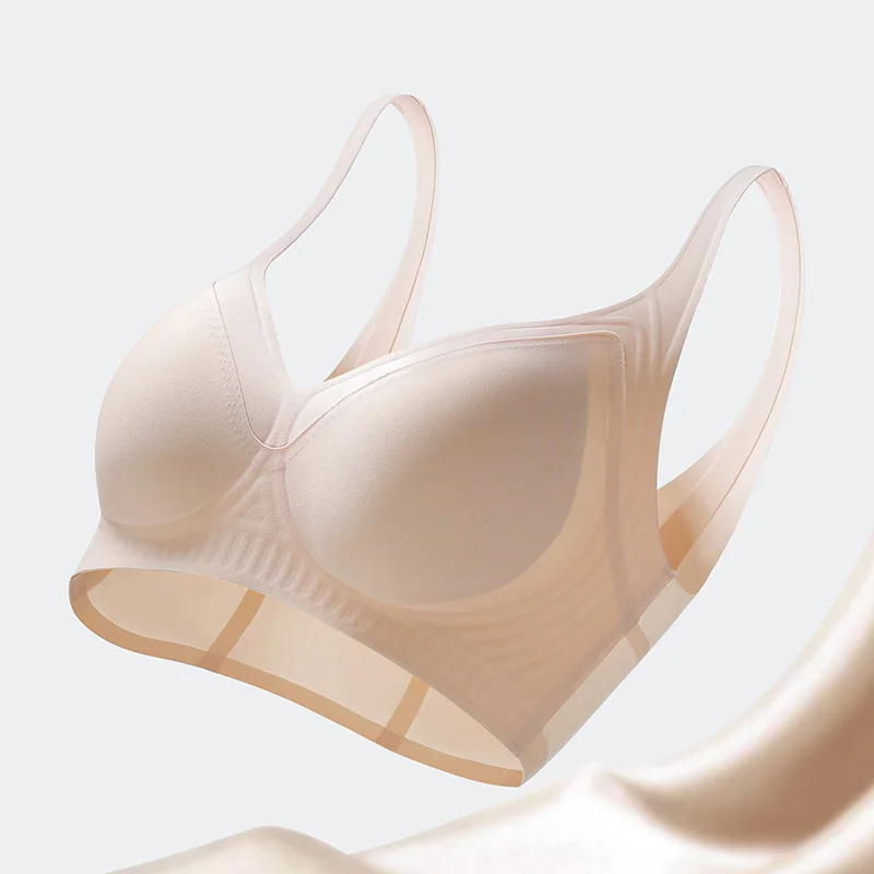 KUCLUT Soft Support Fixed Cup Underwear Breathable Traceless Gathered Prevent Sagging Skin Friendly Comfortable Vest Style Bra
KUCLUT Soft Support Fixed Cup Underwear Breathable Traceless Gathered Prevent Sagging Skin Friendly Comfortable Vest Style Bra