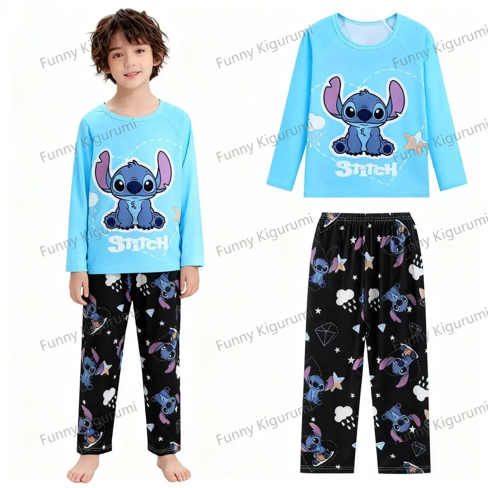 ilo&Stitch Girls Pajama Sets Sleepwear Korean Animal Cartoon Pyjama for Kids Children Homewear Soft Halloween Pijama Nightwear
ilo&Stitch Girls Pajama Sets Sleepwear Korean Animal Cartoon Pyjama for Kids Children Homewear Soft Halloween Pijama Nightwear