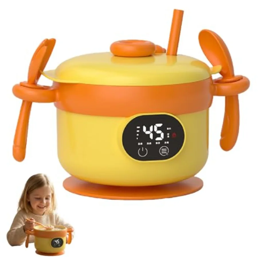 Junior Portable Self Heating Lunch Box Mini Food Warmer for Travel and Car Cordless Self Heating Lunchbox Stainless Steel Bowl
Junior Portable Self Heating Lunch Box Mini Food Warmer for Travel and Car Cordless Self Heating Lunchbox Stainless Steel Bowl