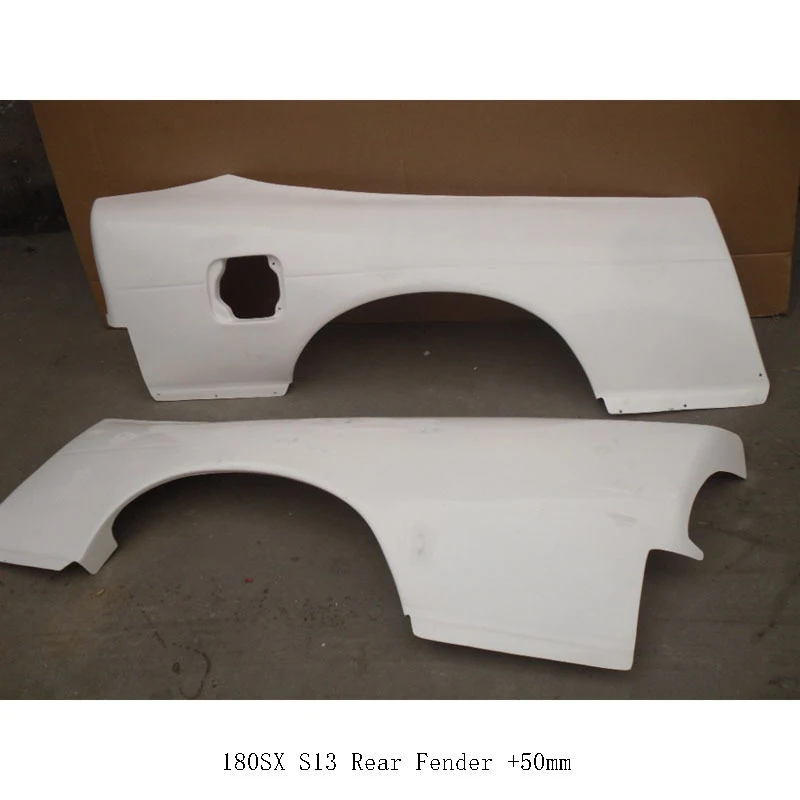 Suitable for Nissan 180SX S13, Resin Fiber Rear Fender +50mm, Car Modification Parts
Suitable for Nissan 180SX S13, Resin Fiber Rear Fender +50mm, Car Modification Parts