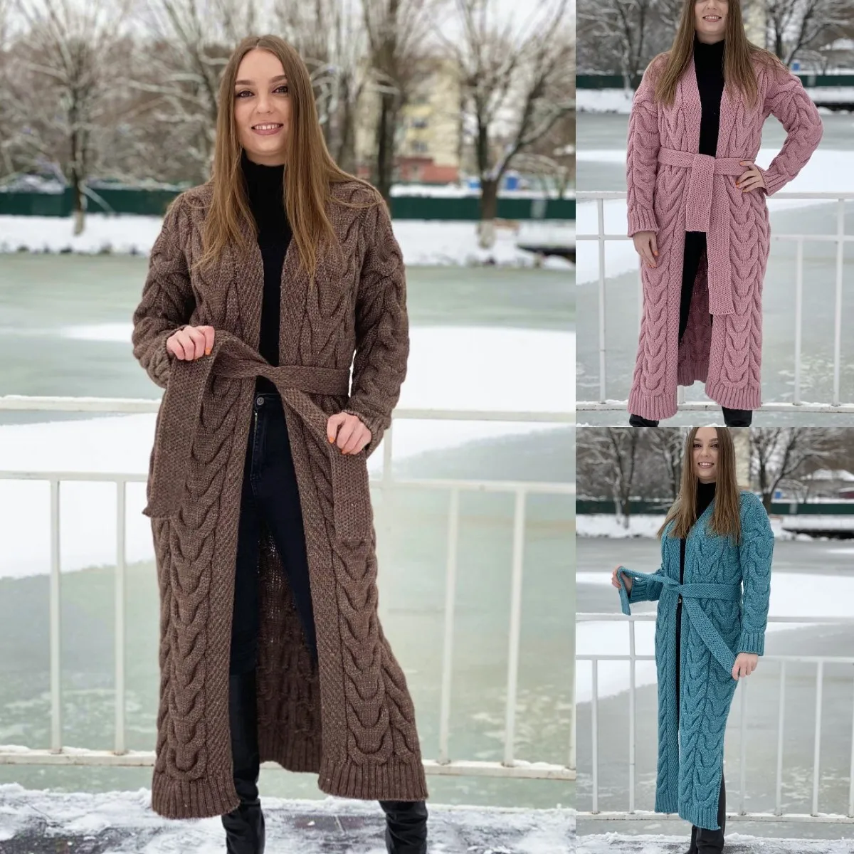Long Coats Cardigan Women Sweaters Knitted Lace Up Belt Full Sleeve Y2k Streetwear Elegant Thick Open Stith Autumn Winter 2025
Long Coats Cardigan Women Sweaters Knitted Lace Up Belt Full Sleeve Y2k Streetwear Elegant Thick Open Stith Autumn Winter 2025