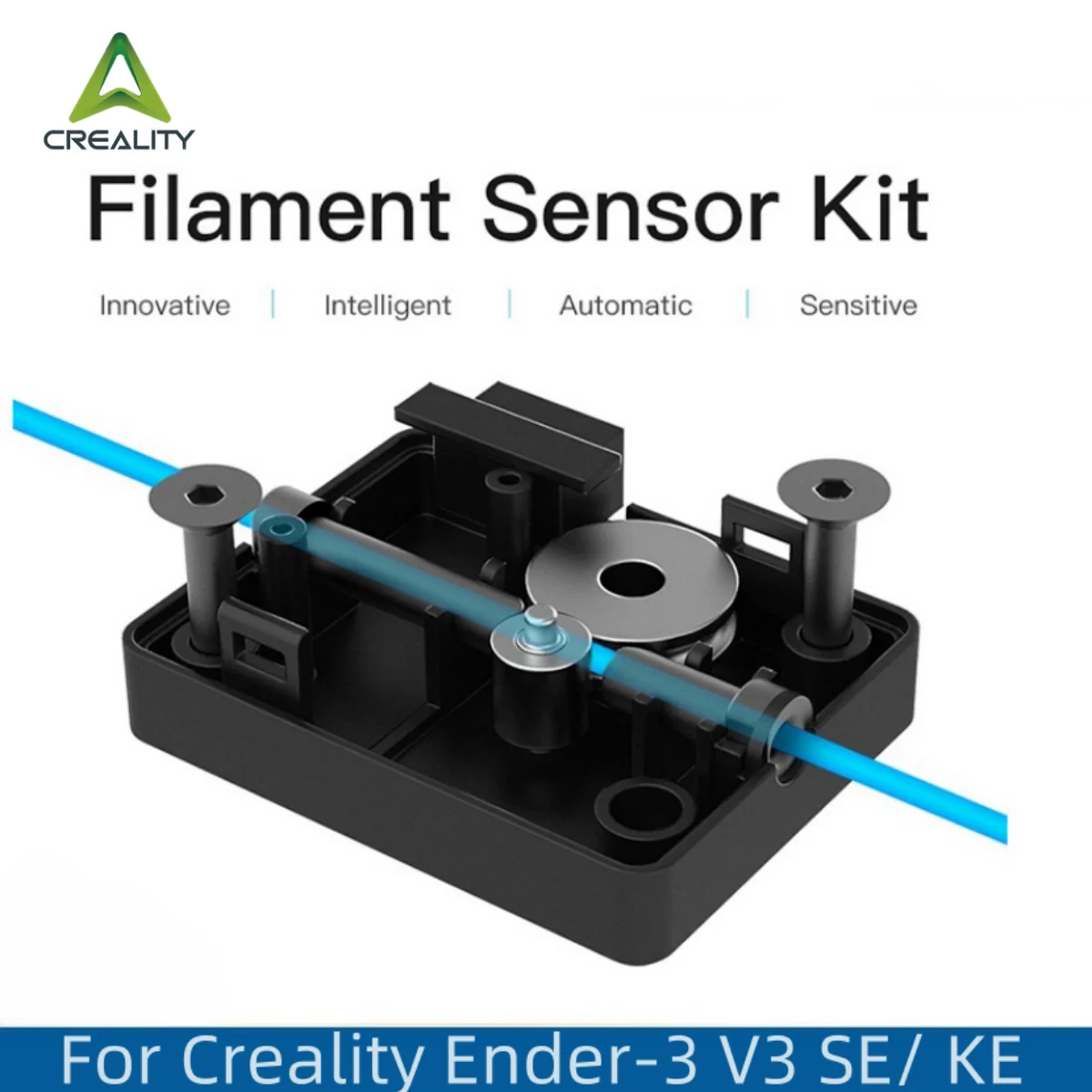 Creality Ender-3 V3 SE/ KE Комплект детектора нити Датчик биения нити Умный датчик нити Модуль обнаружения разрывов Детектор
Creality Ender-3 V3 SE/ KE Комплект детектора нити Датчик биения нити Умный датчик нити Модуль обнаружения разрывов Детектор