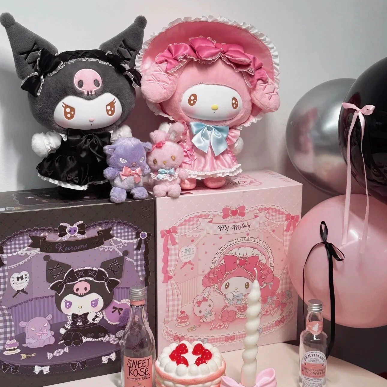 Cute My Melody & Kuromi Sweet Fairy Tale Series Plush Blind Box Doll Collection Movable Figures Fluff Doll Room Decoration Gift
Cute My Melody & Kuromi Sweet Fairy Tale Series Plush Blind Box Doll Collection Movable Figures Fluff Doll Room Decoration Gift