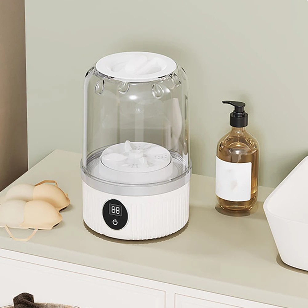 Cordless Small Washing Machine with Laundry Cup Automatic Laundry Cup Rechargeable Mini Special Washer for Baby Clothes
Cordless Small Washing Machine with Laundry Cup Automatic Laundry Cup Rechargeable Mini Special Washer for Baby Clothes