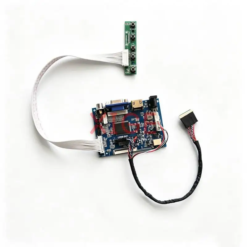 Drive Board Fit B133XW07 CLAA133WA01 CLAA133WB01A B133XTN01 1366*768 Laptop Monitor Screen LVDS-40 Pin 1366x768 AV+HDMI+VGA Kit
Drive Board Fit B133XW07 CLAA133WA01 CLAA133WB01A B133XTN01 1366*768 Laptop Monitor Screen LVDS-40 Pin 1366x768 AV+HDMI+VGA Kit