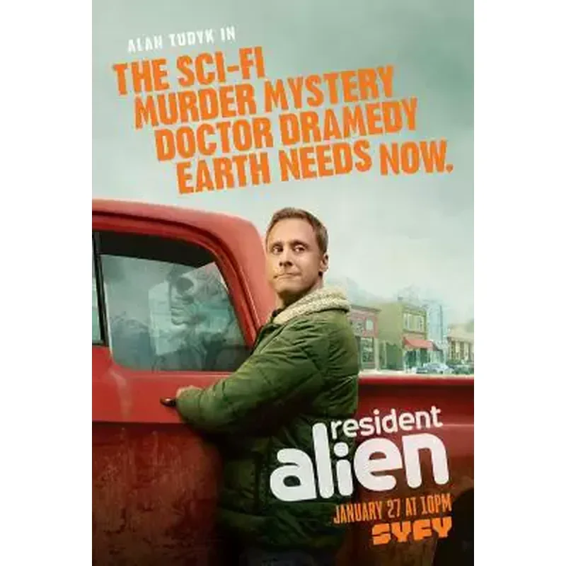 BD Blu-ray High Definition American Drama Alien Resident Season 1 Resident Alien 2 Disc Box
BD Blu-ray High Definition American Drama Alien Resident Season 1 Resident Alien 2 Disc Box