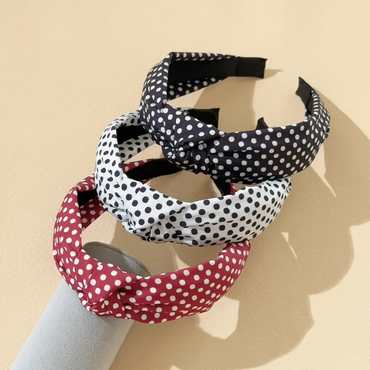 Polka Dot Knot Headband 1PCS Vintage for Women Simple Wide High Crown Fabric Hair Band Decor Durable Kit
Polka Dot Knot Headband 1PCS Vintage for Women Simple Wide High Crown Fabric Hair Band Decor Durable Kit