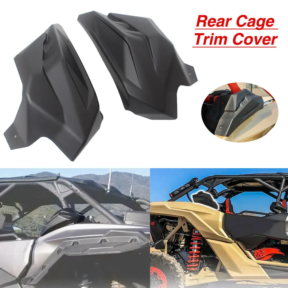 1 пара задних защитных накладок на раму для Can-Am Maverick X3 Max 900 Turbo R X DS RC MR RS 2017 года и новее, аксессуары для UTV, защитная панель из ABS
1 пара задних защитных накладок на раму для Can-Am Maverick X3 Max 900 Turbo R X DS RC MR RS 2017 года и новее, аксессуары для UTV, защитная панель из ABS