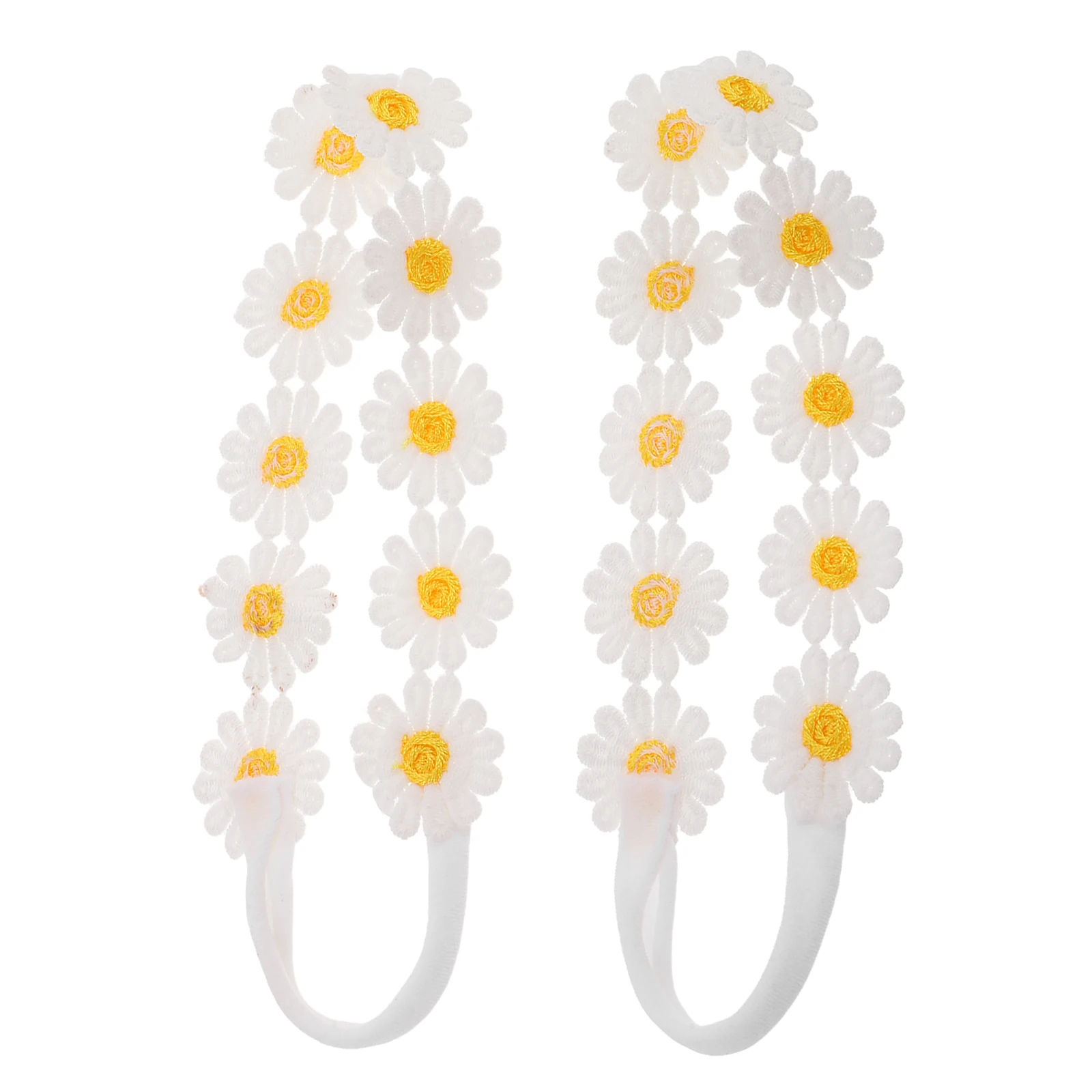 2pcs Elastic Simulated Flower Hairband Realistic Daisy Boho Sunflower Accessories Beach Outfits Headbands
2pcs Elastic Simulated Flower Hairband Realistic Daisy Boho Sunflower Accessories Beach Outfits Headbands