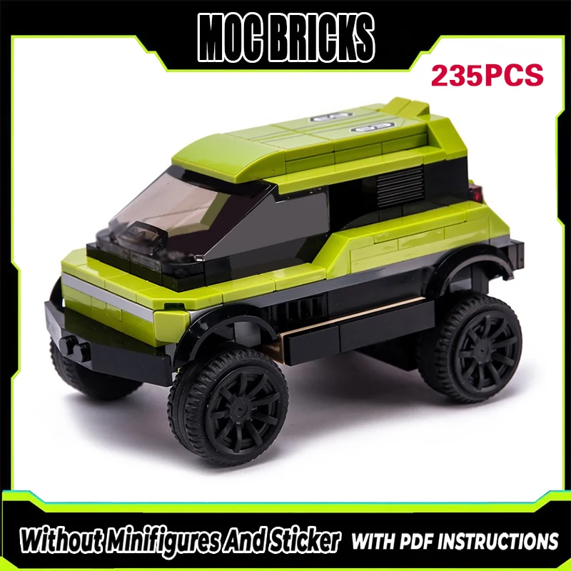 City Car Model MOC Building Bricks Green Off-Road Box-Style Van Modular Technology Gifts Holiday Assemble Children Toys Suit
City Car Model MOC Building Bricks Green Off-Road Box-Style Van Modular Technology Gifts Holiday Assemble Children Toys Suit
