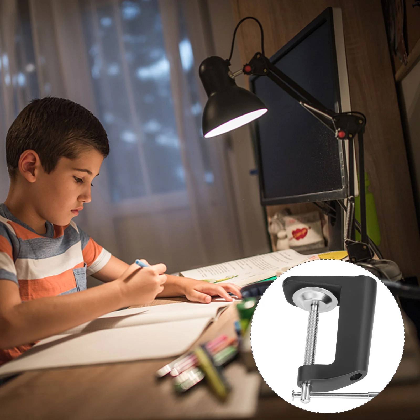 Table Mount Clamp Accessories Clamps Heavy Duty Metal Bedside Clip Light Office Desks
Table Mount Clamp Accessories Clamps Heavy Duty Metal Bedside Clip Light Office Desks