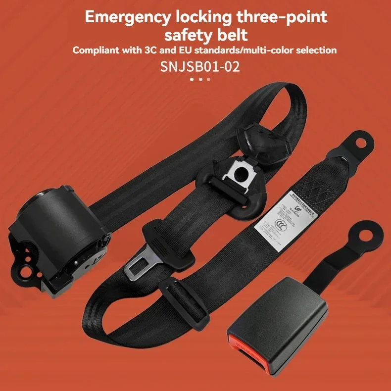 NewAuto Seat Belt Three-point Automatic Retractable Safety Belt Assembly Front Rear Seat Alarm
NewAuto Seat Belt Three-point Automatic Retractable Safety Belt Assembly Front Rear Seat Alarm