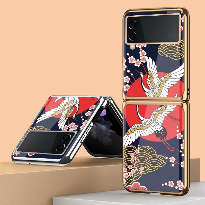 Флип-чехол Z 4, чехол для Samsung Galaxy Z, флип 4 Z, флип 3, 2, облачный журавль, покрытие, закаленное стекло, защитный чехол для телефона
Флип-чехол Z 4, чехол для Samsung Galaxy Z, флип 4 Z, флип 3, 2, облачный журавль, покрытие, закаленное стекло, защитный чехол для телефона