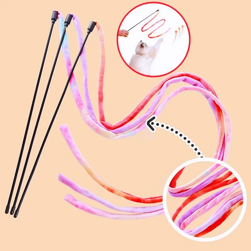 Cat Toy Plush Tassel Cats Teaser Stick Self-hi Cat Toys Interactive Long Handle Sticks Cats Toys with Bell Pet Toy Pet Supplies
Cat Toy Plush Tassel Cats Teaser Stick Self-hi Cat Toys Interactive Long Handle Sticks Cats Toys with Bell Pet Toy Pet Supplies