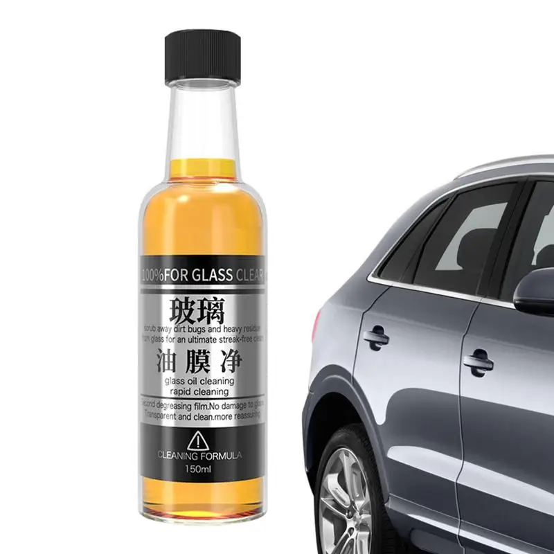 Greasy Film Remover For Car 150ML Multi-Use Oil Film Remover For Car And Home Glass Car Exterior Care Products For Glass Doors
Greasy Film Remover For Car 150ML Multi-Use Oil Film Remover For Car And Home Glass Car Exterior Care Products For Glass Doors
