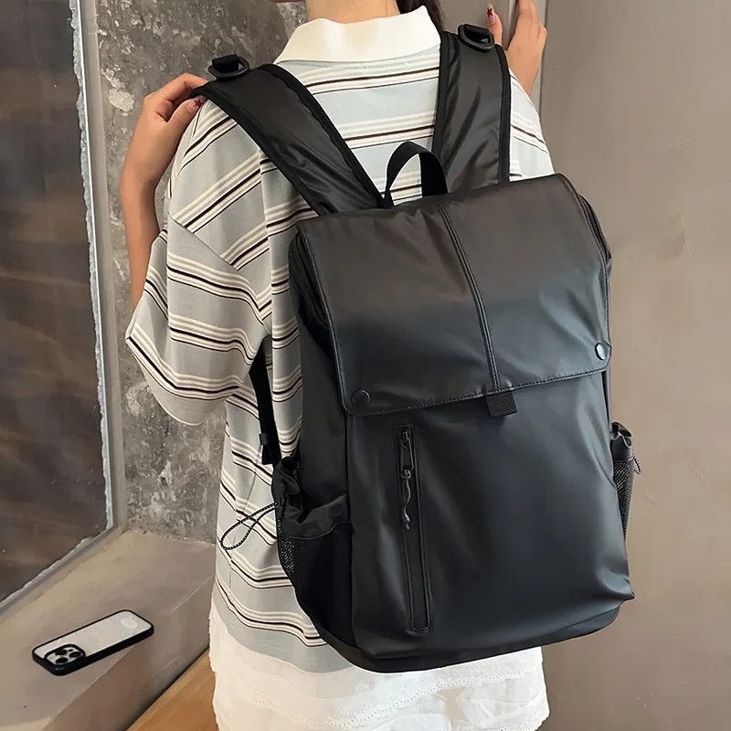 Green Black Khaki Waterproof Leather Backpack Man Woman Outdoor Travel Business Laptop Bag Large-capacity School Bag
Green Black Khaki Waterproof Leather Backpack Man Woman Outdoor Travel Business Laptop Bag Large-capacity School Bag