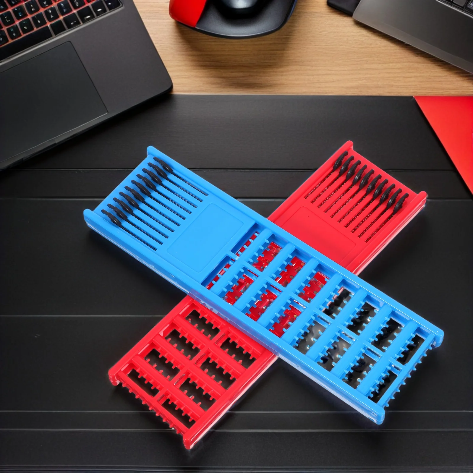 4 Pcs Fishing Equipment Organizer Hooks Holder Leader Gear Rack Line Storage Retainer Accessory
4 Pcs Fishing Equipment Organizer Hooks Holder Leader Gear Rack Line Storage Retainer Accessory