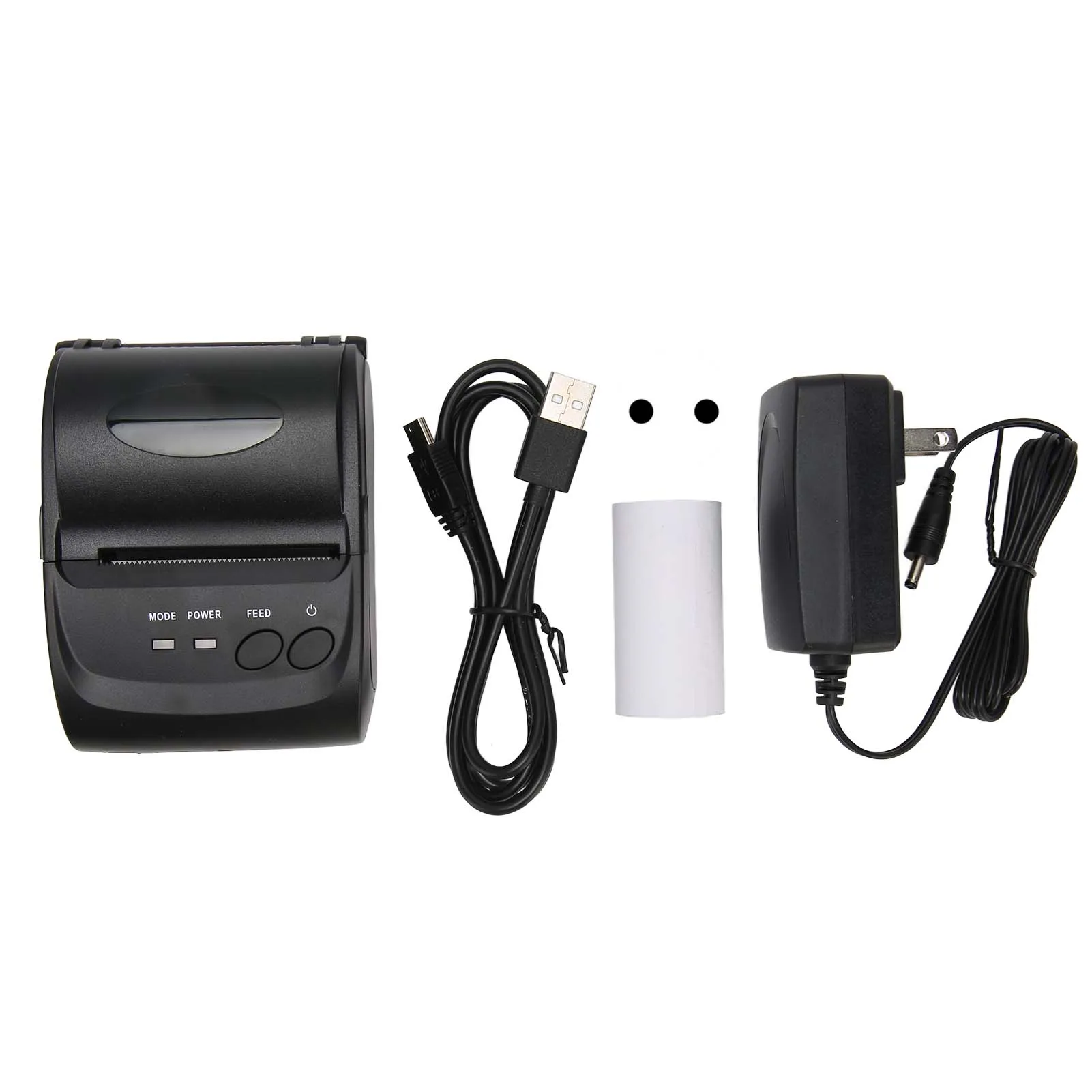 Термопринтер 58 мм, 203 точность на дюйм, аккумулятор 1500 мАч, USB-интерфейс, принтер транспортных этикеток, высокая скорость 90 мм/с для логистики 
Термопринтер 58 мм, 203 точность на дюйм, аккумулятор 1500 мАч, USB-интерфейс, принтер транспортных этикеток, высокая скорость 90 мм/с для логистики