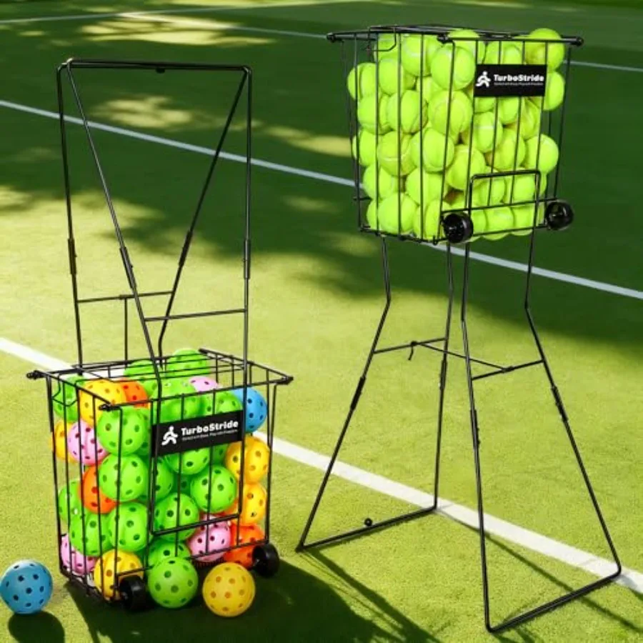 Portable Tennis Ball Hopper Pickleball Picker Large Capacity No Assembly for Easy Transport Rolling Basket for Picking and Stor
Portable Tennis Ball Hopper Pickleball Picker Large Capacity No Assembly for Easy Transport Rolling Basket for Picking and Stor