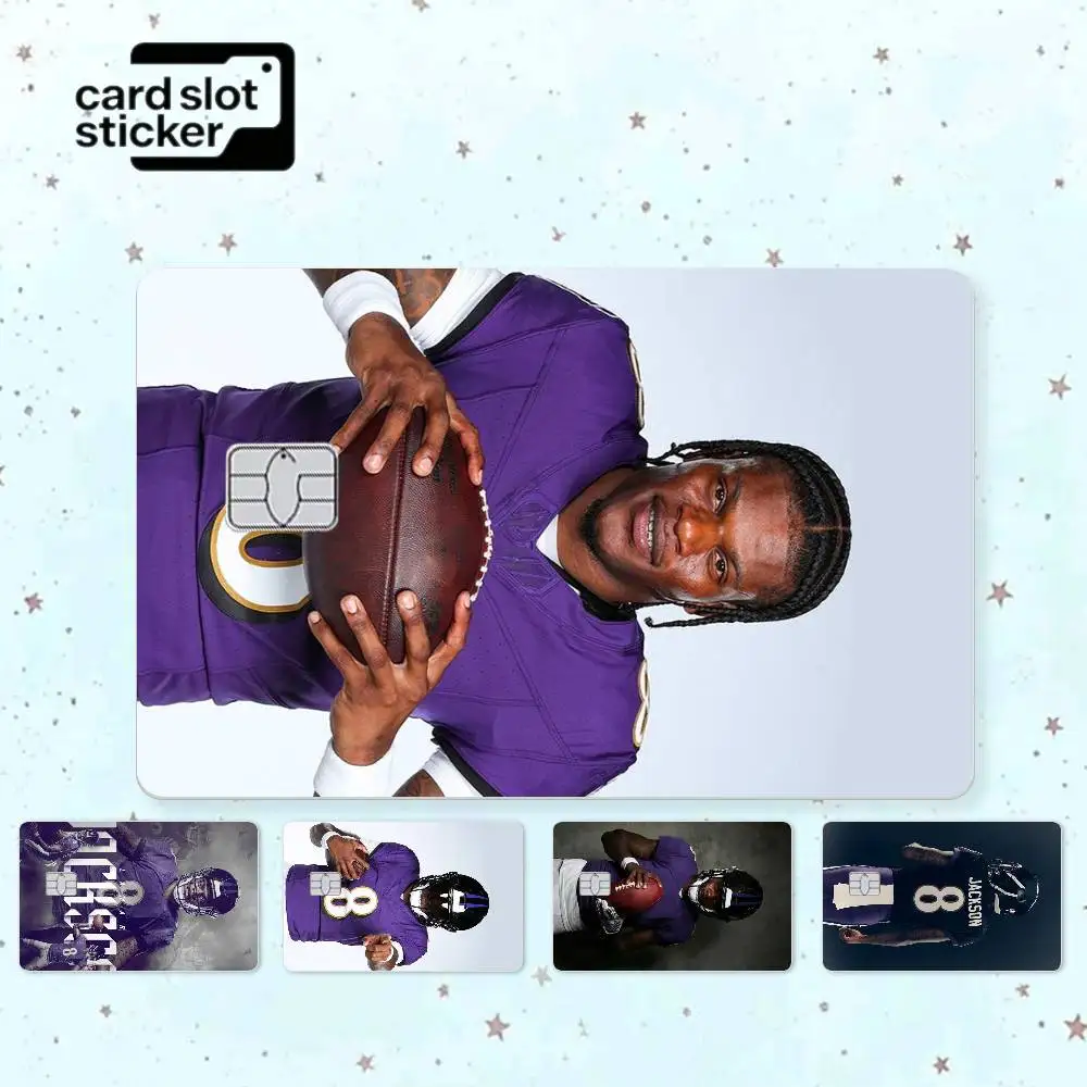 Football Lamar Jackson Credit Card HD Stickers Small Chip Waterproof Sticker Game Card Decal Gift
Football Lamar Jackson Credit Card HD Stickers Small Chip Waterproof Sticker Game Card Decal Gift