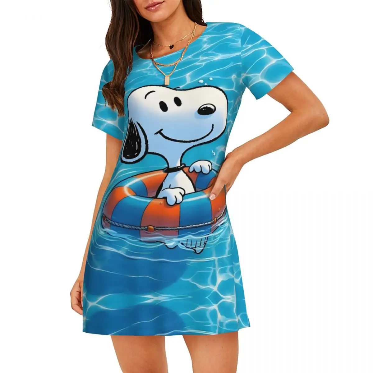 Пользовательские пижамы S-Snoopys для сна, свободная пижама, милое платье с героями мультфильмов, мягкая ночная рубашка, одежда для сна
Пользовательские пижамы S-Snoopys для сна, свободная пижама, милое платье с героями мультфильмов, мягкая ночная рубашка, одежда для сна