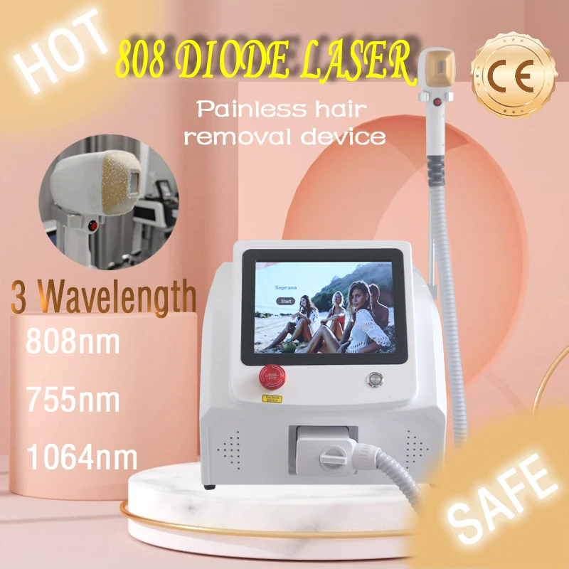 Professional Ice Titanium Laser Epilator 3 Wavelengths Diode Laser remove hair Machine Permanent Hair Removal Machine For Salon
Professional Ice Titanium Laser Epilator 3 Wavelengths Diode Laser remove hair Machine Permanent Hair Removal Machine For Salon