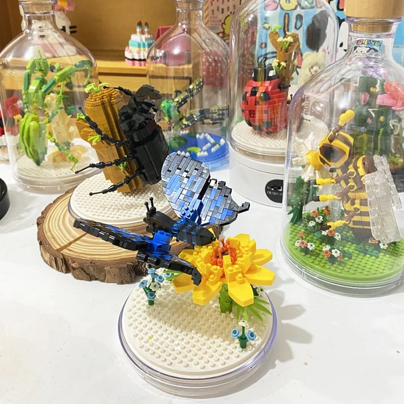New Product Simulation Animal Series Creative Children's Toys Bottled Building Blocks Flamingo Seahorse Educational Gift Model
New Product Simulation Animal Series Creative Children's Toys Bottled Building Blocks Flamingo Seahorse Educational Gift Model