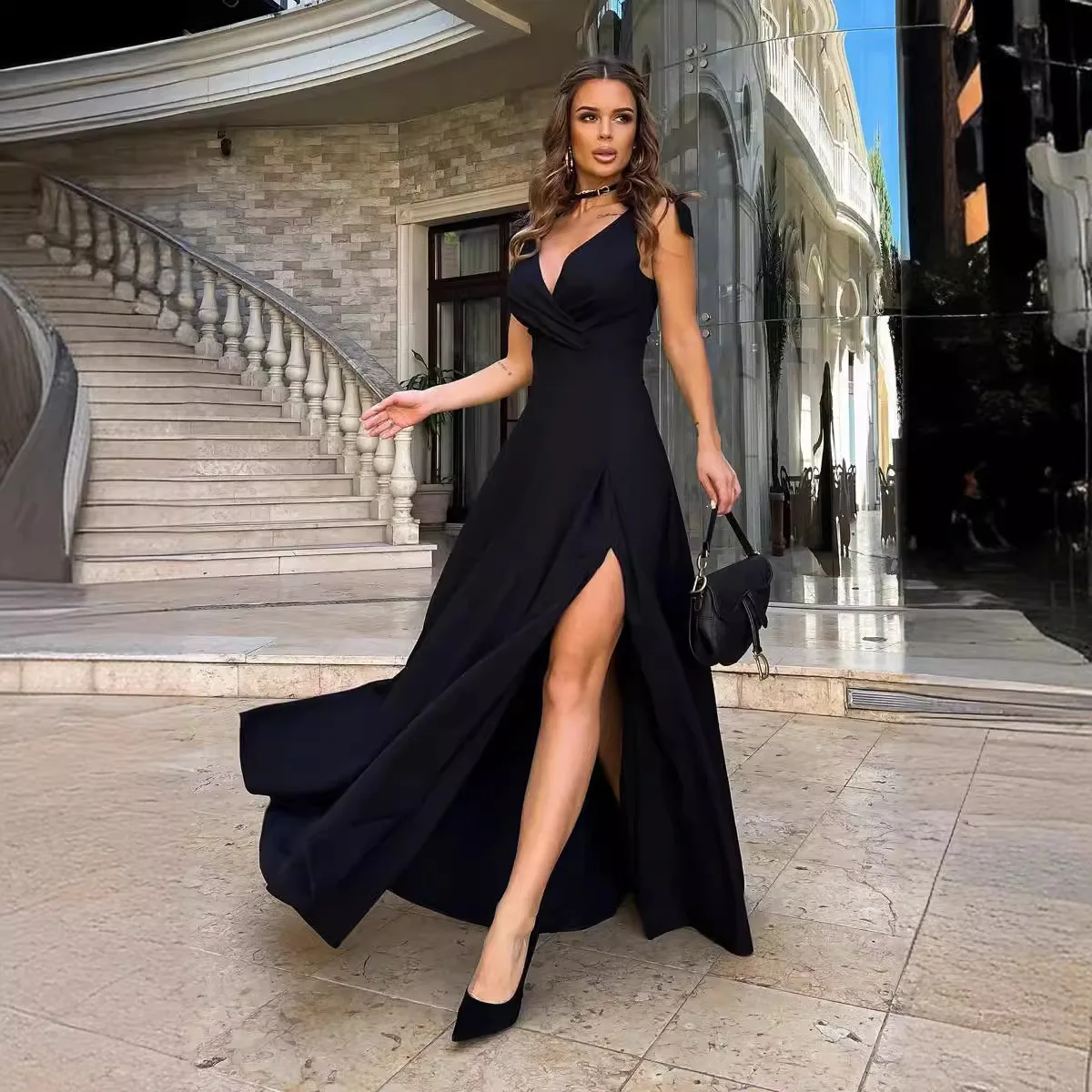 Drunk Sugar Summer New Women Solid Color Long Maxi Evening Dress Elegant Formal Party Dresses
Drunk Sugar Summer New Women Solid Color Long Maxi Evening Dress Elegant Formal Party Dresses
