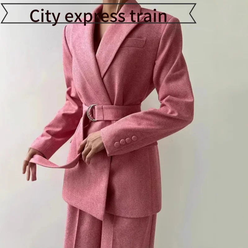 Приталенный кардиган с поясом, модный свитер с эффектом утяжки талии, осенне-зимняя женская повседневная одежда из полиэфирного волокна
Приталенный кардиган с поясом, модный свитер с эффектом утяжки талии, осенне-зимняя женская повседневная одежда из полиэфирного волокна