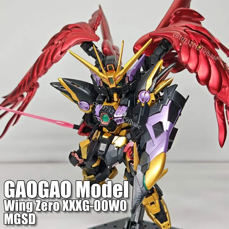 В наличии: Модель GAOGAO Wing Zero XXXG-00W0 MGSD Lelouch, сборный набор, игрушка-фигурка, модель робота, подарок
В наличии: Модель GAOGAO Wing Zero XXXG-00W0 MGSD Lelouch, сборный набор, игрушка-фигурка, модель робота, подарок