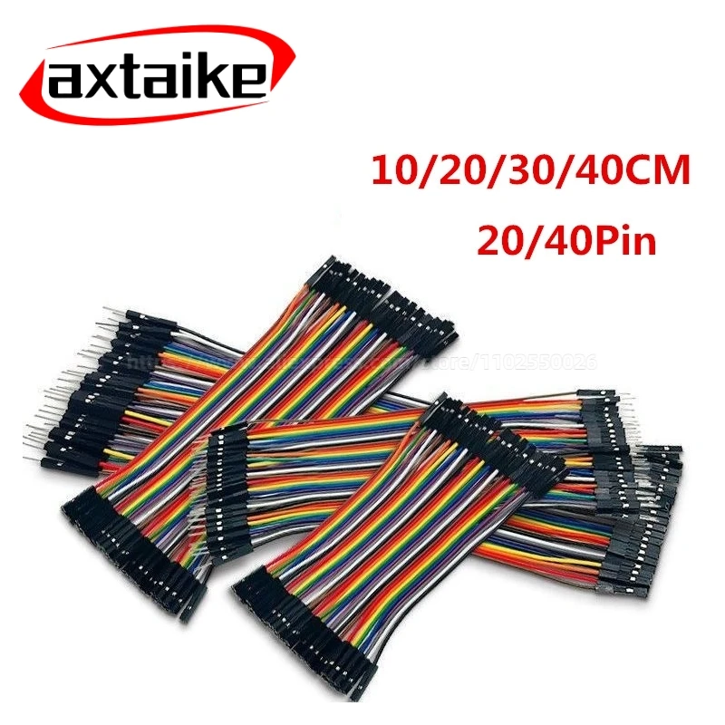 2.54mm Dupont Line 10/20/30/40CM 20/40Pin Male to Male + Male to Female Female to Female Jumper Wire Dupont Cable for DIY KIT
2.54mm Dupont Line 10/20/30/40CM 20/40Pin Male to Male + Male to Female Female to Female Jumper Wire Dupont Cable for DIY KIT
