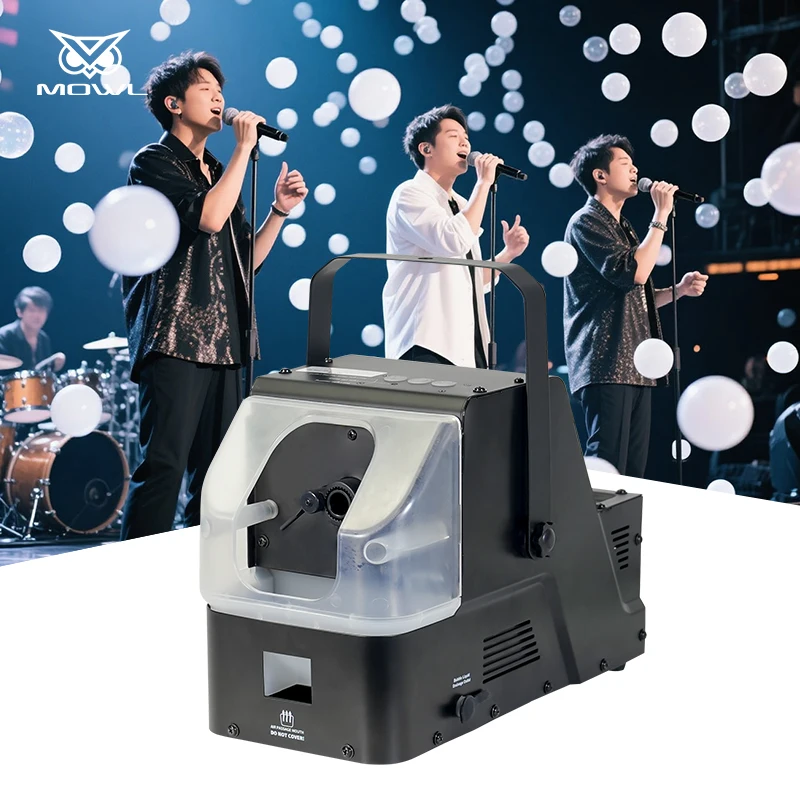 Entertainment Equipment Single Outlet 900W Remote Control Bubble Machine for Party Show Events
Entertainment Equipment Single Outlet 900W Remote Control Bubble Machine for Party Show Events