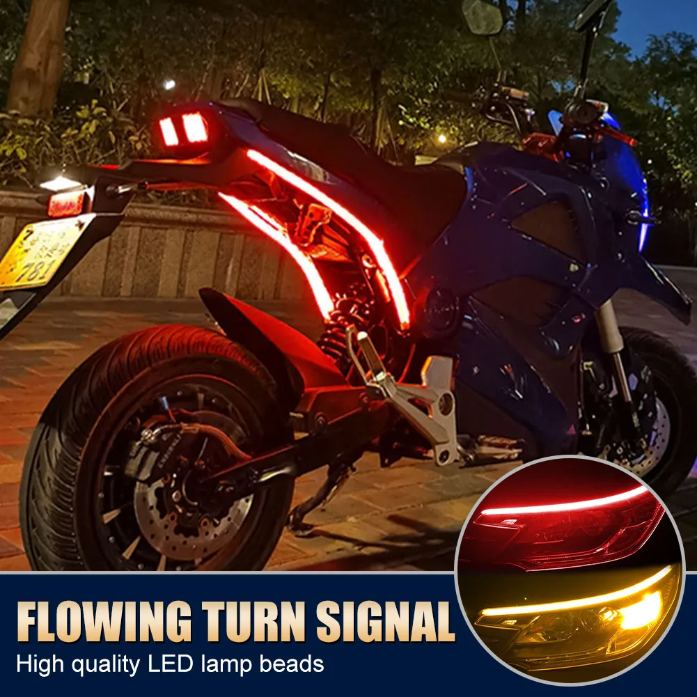 2PCS LED Strip Light Flexible LED Scan Turn Signal Strip 12V Flowing Light DRL Daytime Running Light Auto Headlight Accessories
2PCS LED Strip Light Flexible LED Scan Turn Signal Strip 12V Flowing Light DRL Daytime Running Light Auto Headlight Accessories