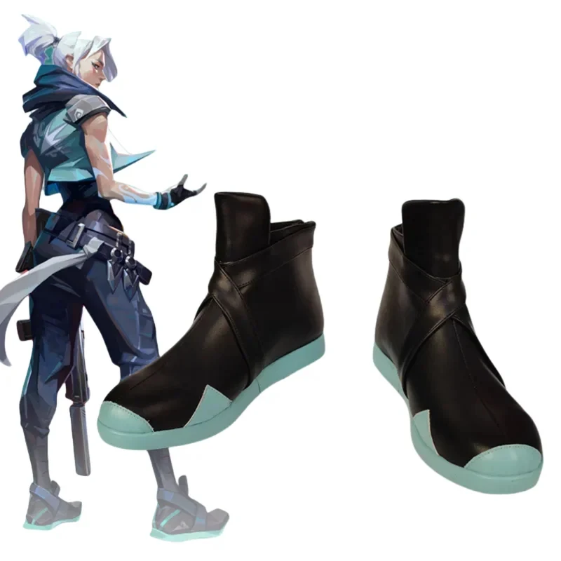 gb6Game VALORANT Shoe Jett Cosplay Shoes st.'6
gb6Game VALORANT Shoe Jett Cosplay Shoes st.'6