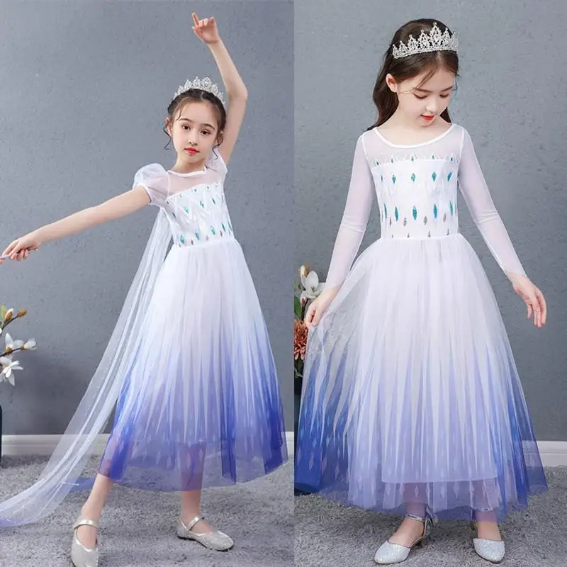 Elsa Princess Dress Children's Spring Summer Halloween Performance Costume Girls' Skirt Stage Performance Wardrobe Essential
Elsa Princess Dress Children's Spring Summer Halloween Performance Costume Girls' Skirt Stage Performance Wardrobe Essential