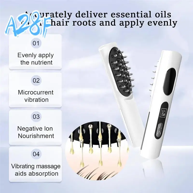 A28F-Electric Hair Oil Applicator, Scalp Massage Comb, Evenly And Precisely Distributes Essential Oils On The Scalp
A28F-Electric Hair Oil Applicator, Scalp Massage Comb, Evenly And Precisely Distributes Essential Oils On The Scalp