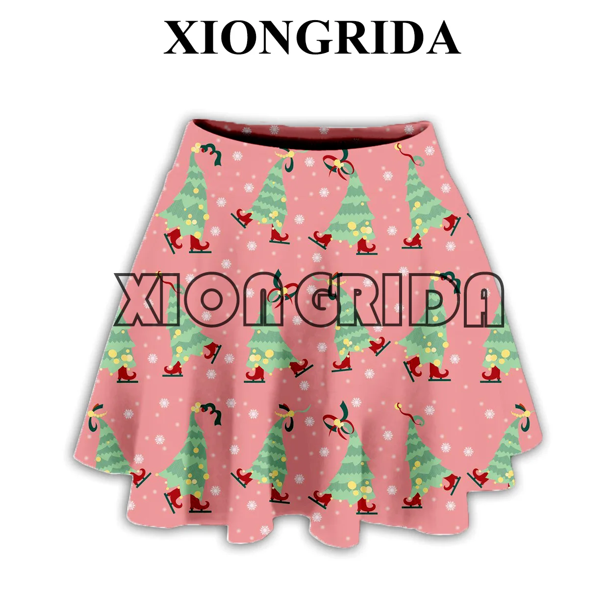 Christmas Pattern 3D Printed Skirt Wome Fashion Holiday Xmas Trees Gifts Presents Pattern Print Short Dress A-line Mini Skirt
Christmas Pattern 3D Printed Skirt Wome Fashion Holiday Xmas Trees Gifts Presents Pattern Print Short Dress A-line Mini Skirt
