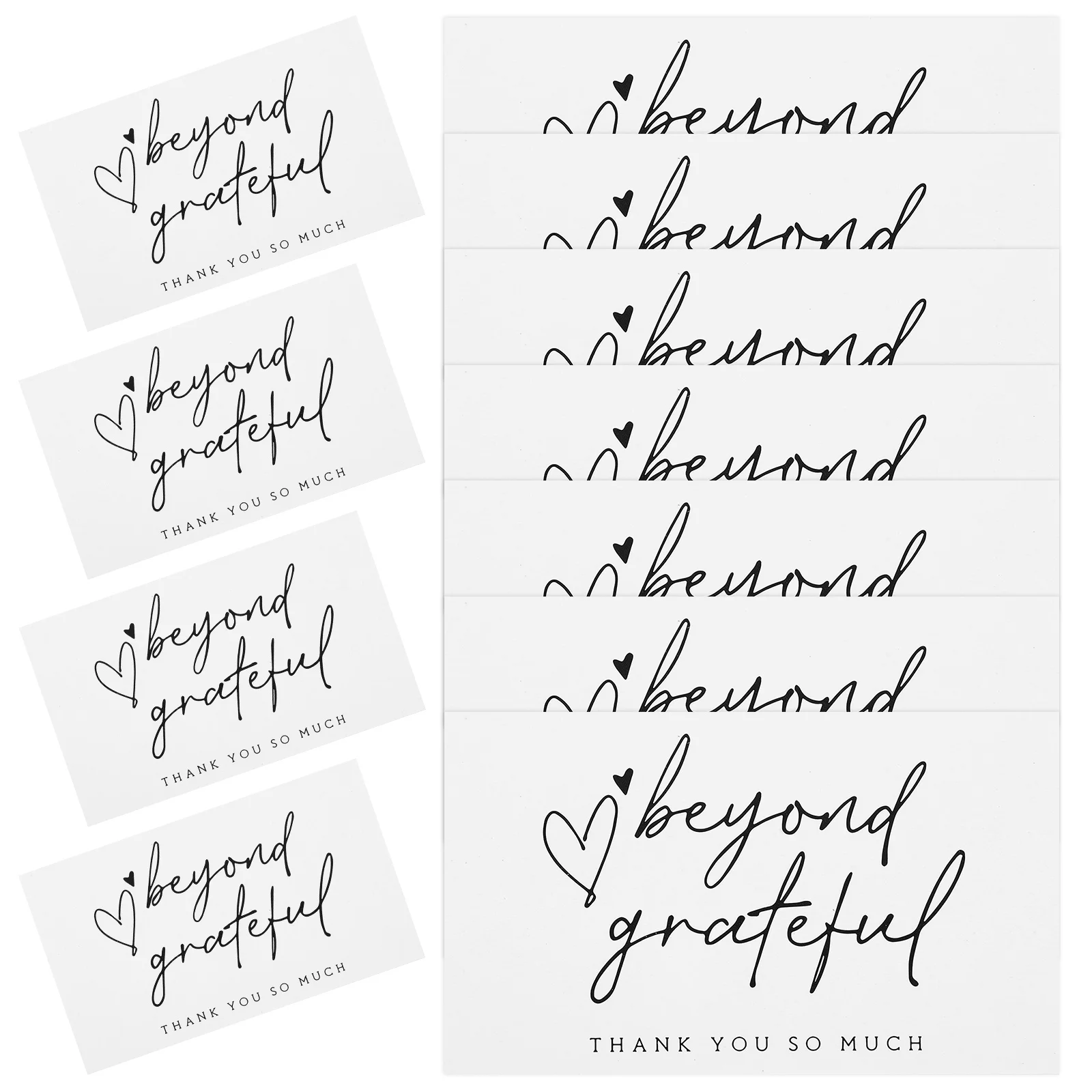 100 Pcs Small Thank You Card Gift Cards Business White Appreciation Paper Purchase
100 Pcs Small Thank You Card Gift Cards Business White Appreciation Paper Purchase