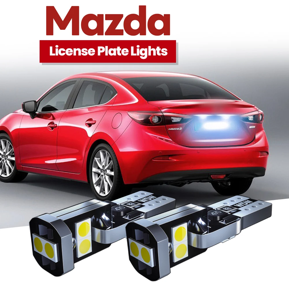 2pcs LED License Plate Light W5W T10 CANbus For Mazda 3 BK BL BM BN 2003-2018 2004 2005 2006 2007 2008 2009 2010 2011 2012 2013
2pcs LED License Plate Light W5W T10 CANbus For Mazda 3 BK BL BM BN 2003-2018 2004 2005 2006 2007 2008 2009 2010 2011 2012 2013