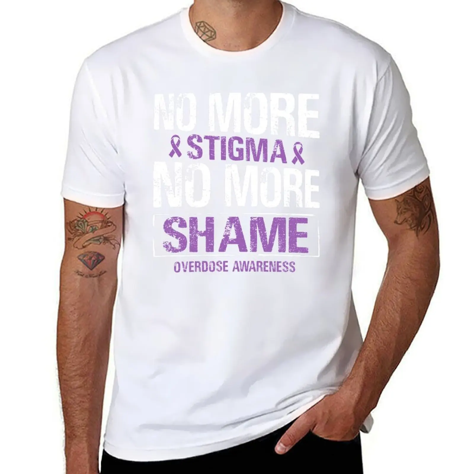 No More Stigma No More Shame Overdose Awareness T-Shirt t shirt man casual cotton t shirt pack cotton t shirt man T-shirt
No More Stigma No More Shame Overdose Awareness T-Shirt t shirt man casual cotton t shirt pack cotton t shirt man T-shirt