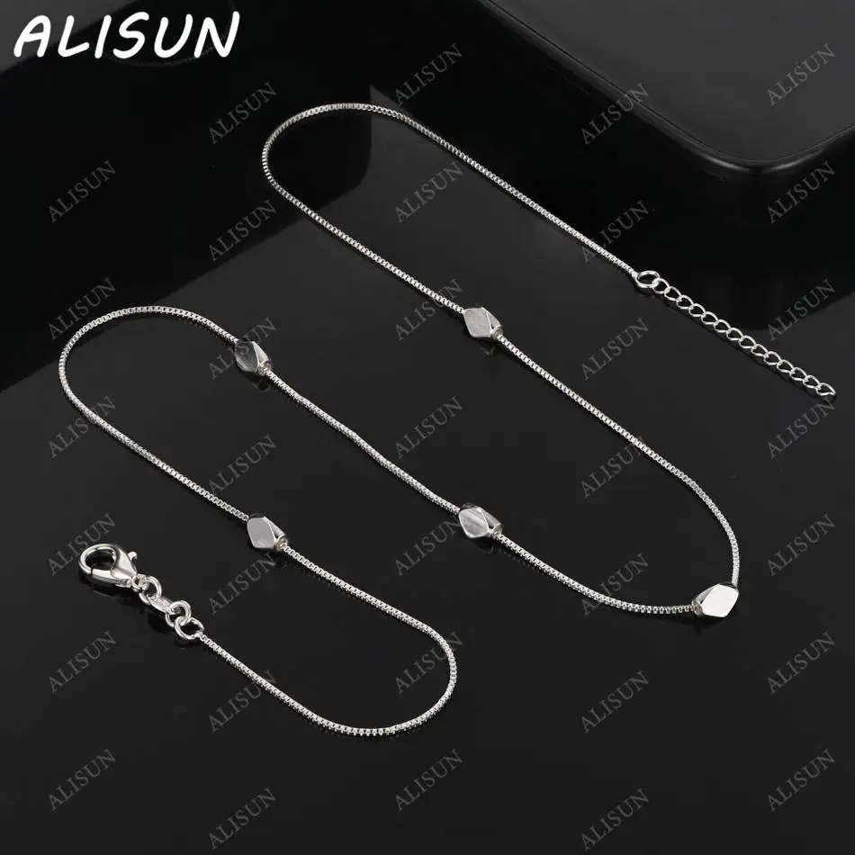 ALISUN 925 Sterling Silver 50cm Simple Thin Necklace For Women Anniversary Gift Popular Wild Fashion Romantic Jewelry
ALISUN 925 Sterling Silver 50cm Simple Thin Necklace For Women Anniversary Gift Popular Wild Fashion Romantic Jewelry