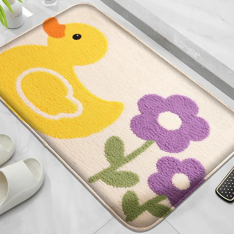 VIKAMA Cute Yellow Duck Bath Mat Anti-Slip Floor Mat Cartoon Adorable Bathroom Mat Shower, Laundry Room, Entryway Mat
VIKAMA Cute Yellow Duck Bath Mat Anti-Slip Floor Mat Cartoon Adorable Bathroom Mat Shower, Laundry Room, Entryway Mat