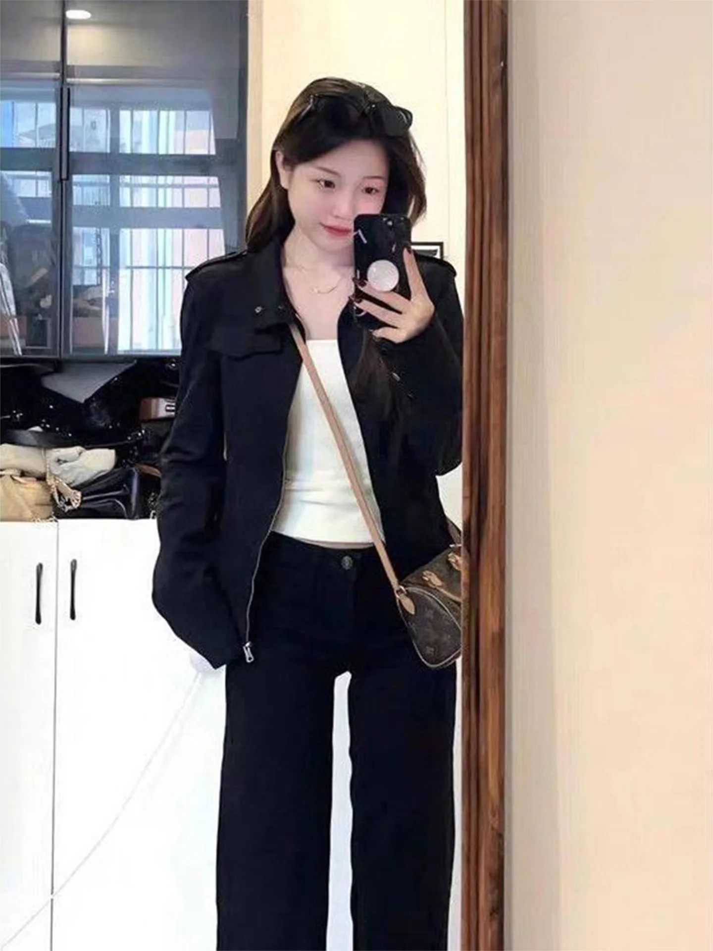 Biker Jackets Womens Jacket Retro Fall Chamarras Chaquetas Abrigos Patterned Cultural Classic Traditional Elegant Socialite Sexy
Biker Jackets Womens Jacket Retro Fall Chamarras Chaquetas Abrigos Patterned Cultural Classic Traditional Elegant Socialite Sexy