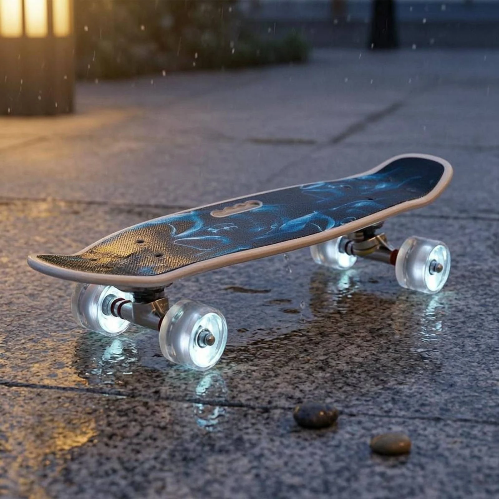aquaticShaped Skateboard Transparent Flashing Wheels Hand-Held Skateboard Sports Gear Aluminum Alloy Bracket Even Ride
aquaticShaped Skateboard Transparent Flashing Wheels Hand-Held Skateboard Sports Gear Aluminum Alloy Bracket Even Ride