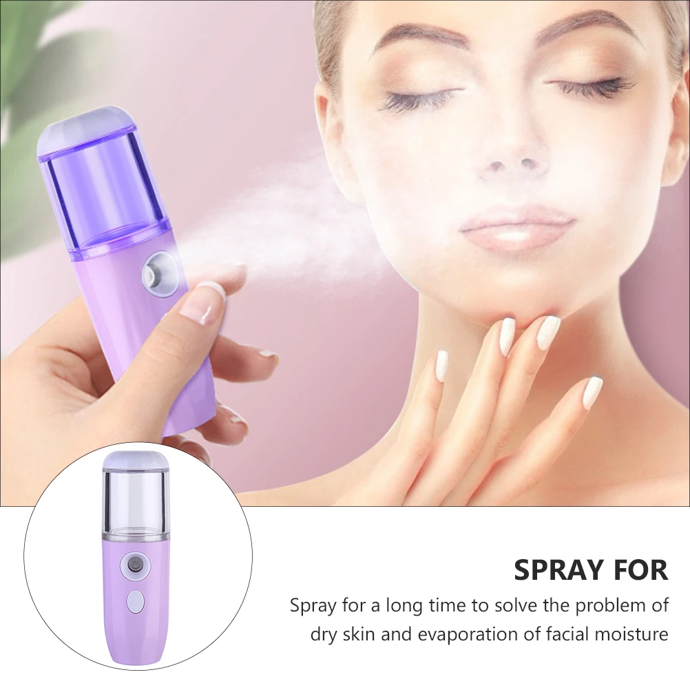 Face Steamer Cold Sprayer Portable Beauty Care Handheld Humidifier Abs Mist Machine Travel Facial Mister Sprayer Skin
Face Steamer Cold Sprayer Portable Beauty Care Handheld Humidifier Abs Mist Machine Travel Facial Mister Sprayer Skin