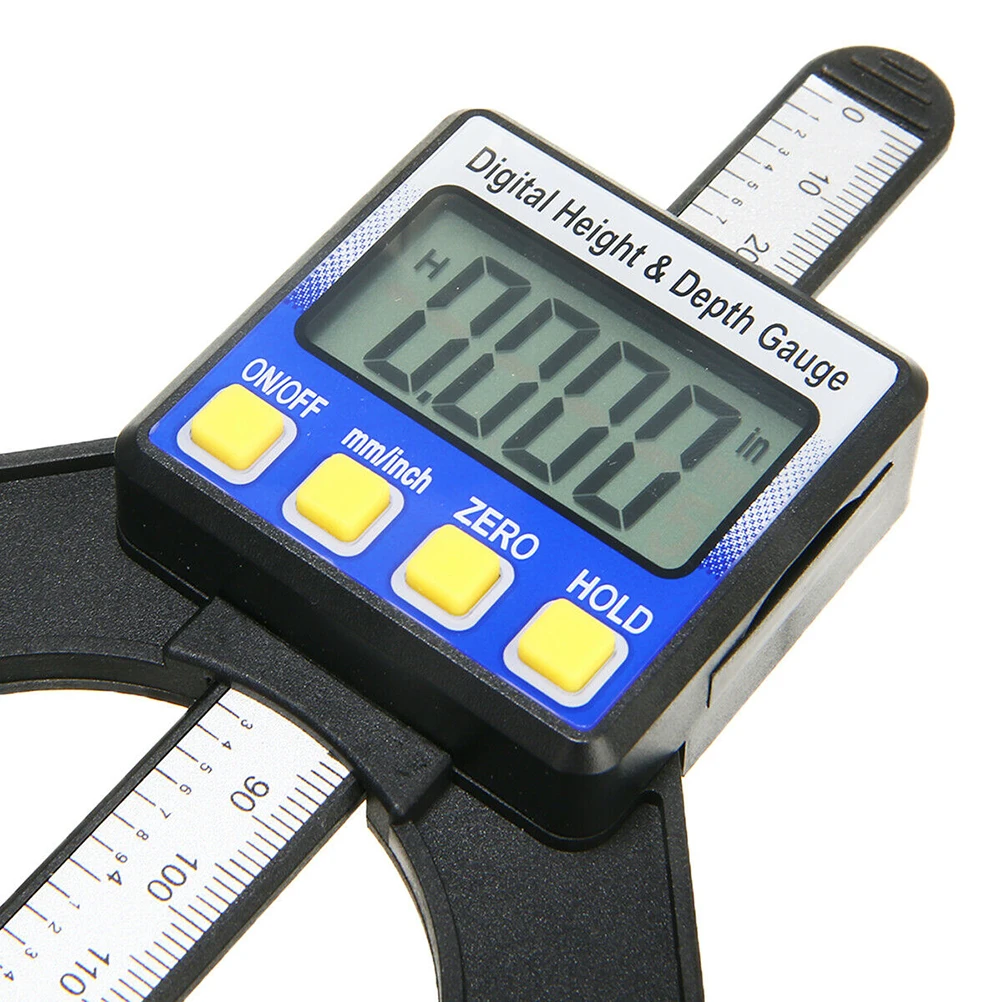 Digital Depth 0-80mm Woodworking Calipers Large LCD Router Lcd Height Calipers Table Inch Metric Measurement Tool
Digital Depth 0-80mm Woodworking Calipers Large LCD Router Lcd Height Calipers Table Inch Metric Measurement Tool